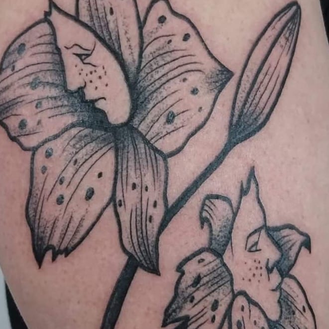Kwiatoludzie w blackworku