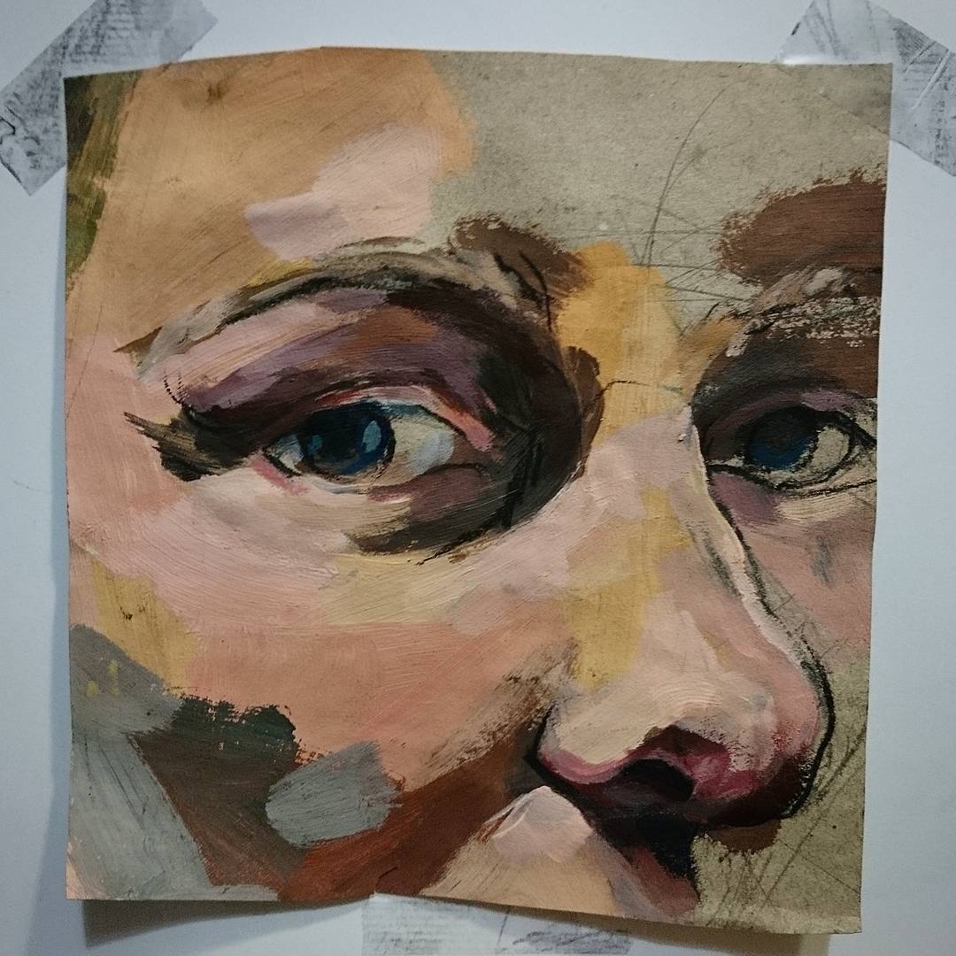 Portret oczu