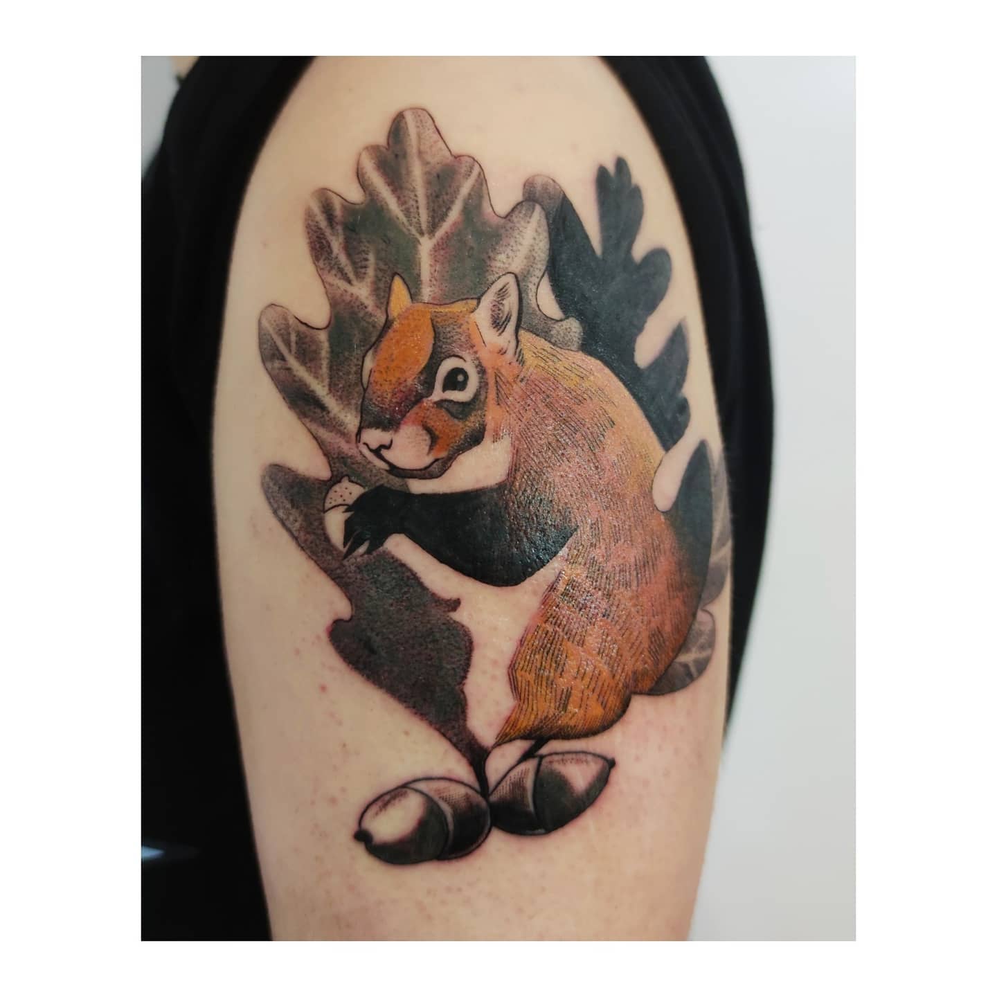 Projekt z 01/20/2021 - Wiewiórka przycupnęła na ra - Slide 1