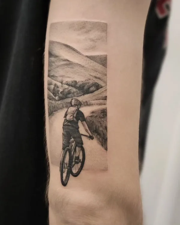 Projekt z 02/05/2024 - Rowerzysta dla Pawła 🖤 Dzi
