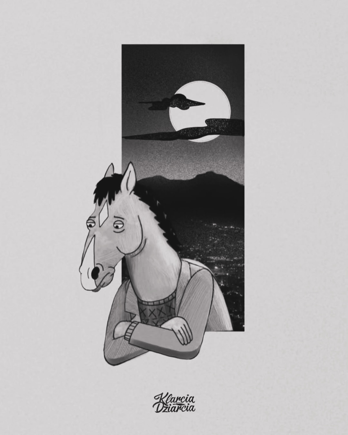 Projekt z 08/06/2025 - Tatuaż z BoJack Horsemanem  - Slide 3