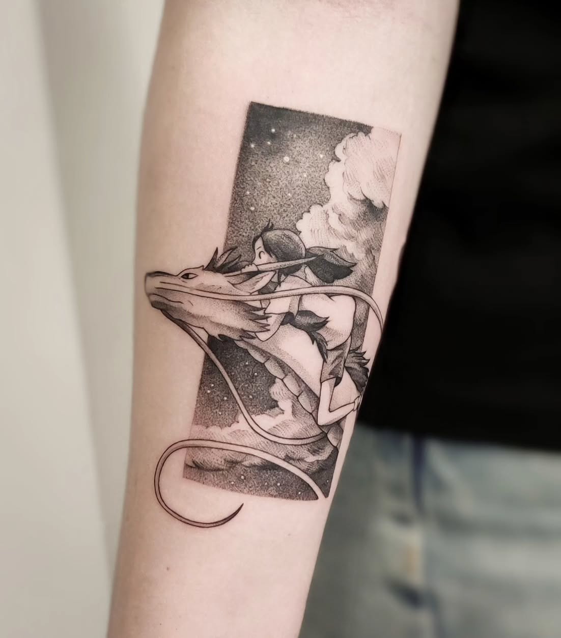 Tatuaż Spirited Away